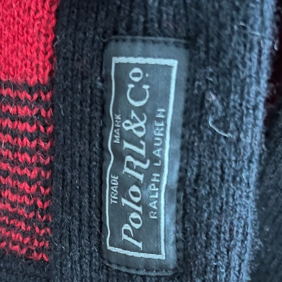 New without tags, Buffalo plaid Polo Ralph Lauren wool cardigan - Picture 10 of 12